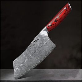 Тесак, 67 слоев, нож из дамасской стали, тесак, китайский тесак, кухоннй нож, кухонная утварь нож