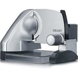 Ломтерезка GRAEF S50000 / 170 Вт / ящик для хранения / насадка MiniSlice / нержавеющая сталь