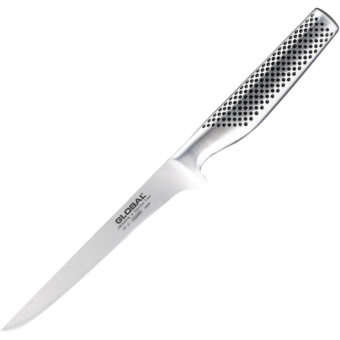 Нож для обвалки мяса Global GF-31 из нержавеющей стали, 16 см