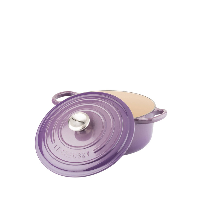 Кастрюля/жаровня 20 см фиолетовая Ultra Violet Le Creuset