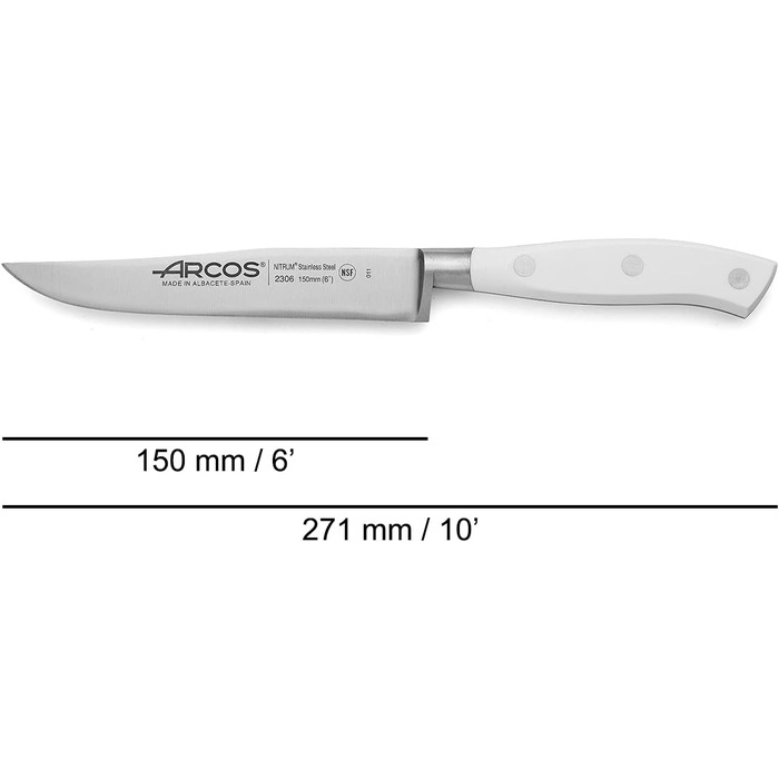 Нож универсальный 15 см Riviera Blanc Arcos