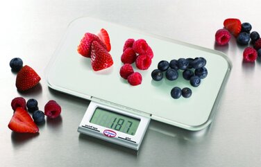 Весы кухонные электронные с выдвижным дисплеем Back - Helfer Dr. Oetker