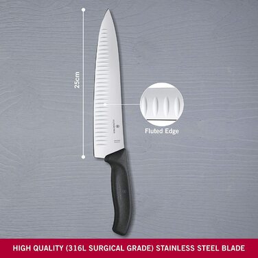 Нож для разделки мяса Victorinox Swiss Classic из нержавеющей стали, 25 см, 6.8023.25B