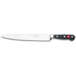 Нож для нарезки ветчин Wsthof, Классический (4522-7/26), длина лезвия 26 см, кованй, из нержавеющей стали, очень длиннй и острй нож для разделки мяса 0