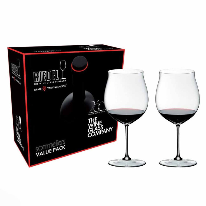 Набор бокалов для красного вина 2 предмета Burgundy Grand Cru Sommeliers Riedel