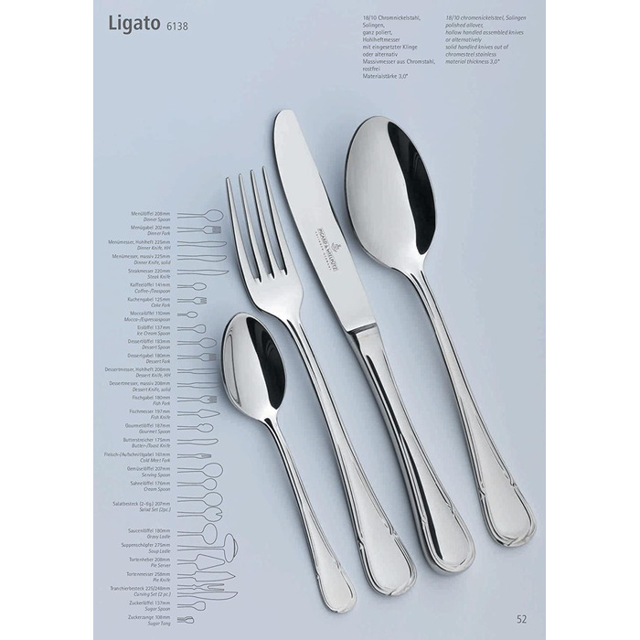 Набор ножей для рыбы Picard & Wielpütz LIGATO, 12 предметов