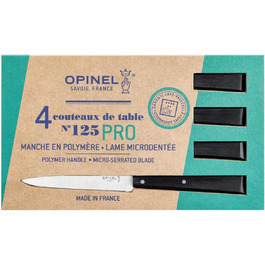 Набор столовых ножей Opinel 125 PRO, 4 предмета 