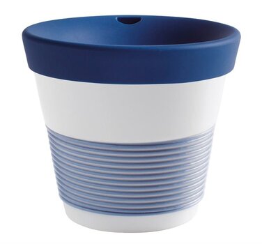 Чашка 0,23 л, с крышкой темно-синяя Сupit To Go Mugs Magic Grip Kahla
