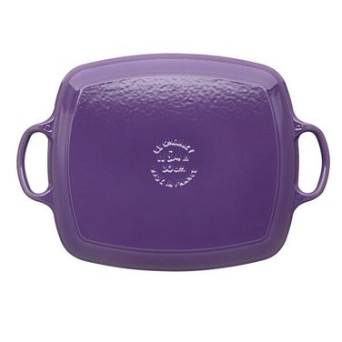 Сковорода гриль прямоугольная 30 см, фиолетовая Le Creuset