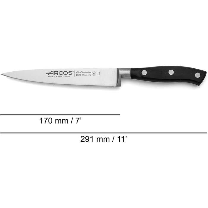Нож филейный 17 см Riviera Arcos
