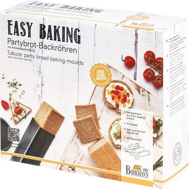 Набор противней для выпечки хлеба, 3 предмета, Easy Baking RBV Birkmann